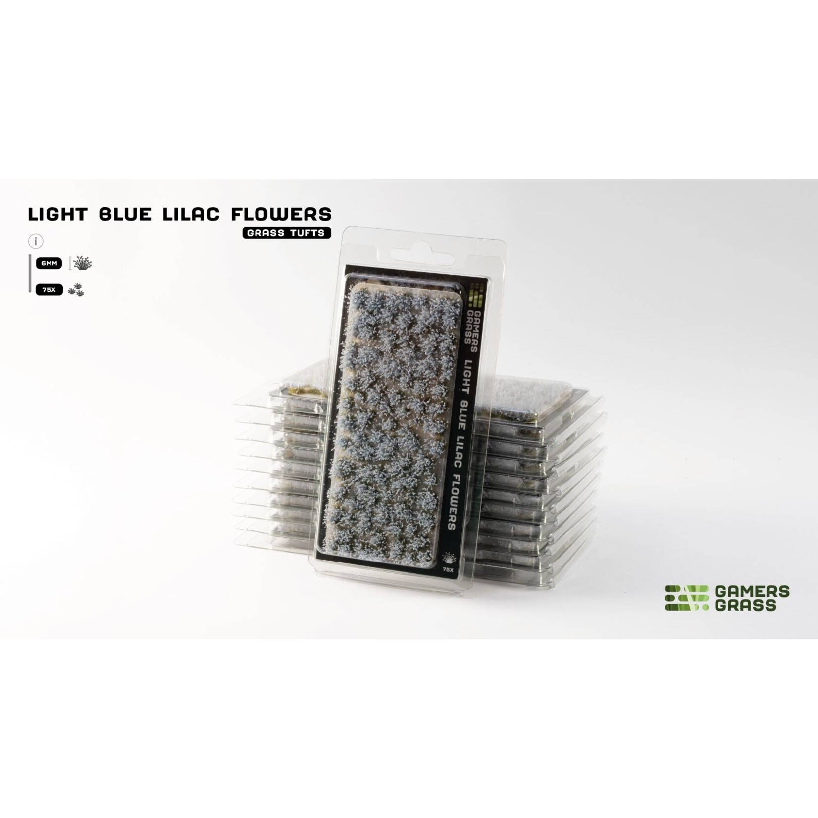 Gamers Grass Light Blue Lilac Flowers