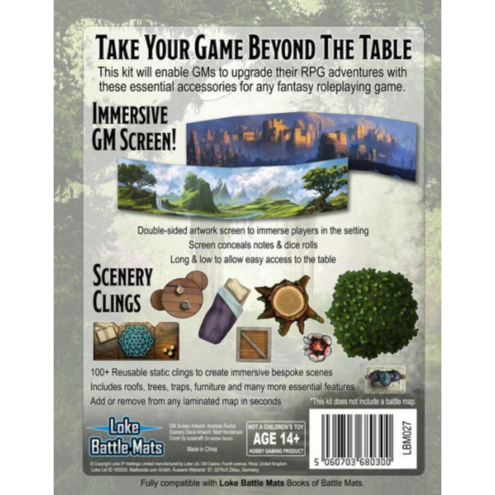 Loke Battlemats Loke Adventure Upgrade Kit (EN)