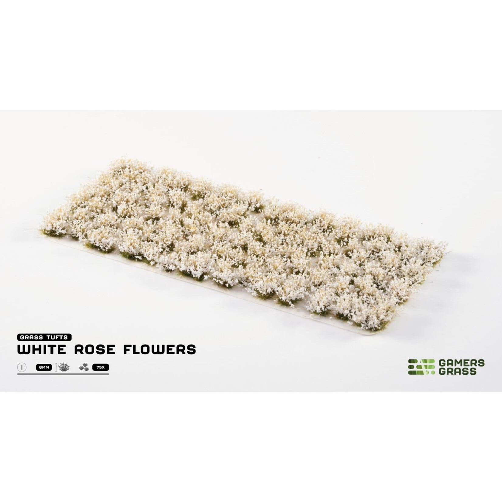 Gamers Grass White Rose Flowers