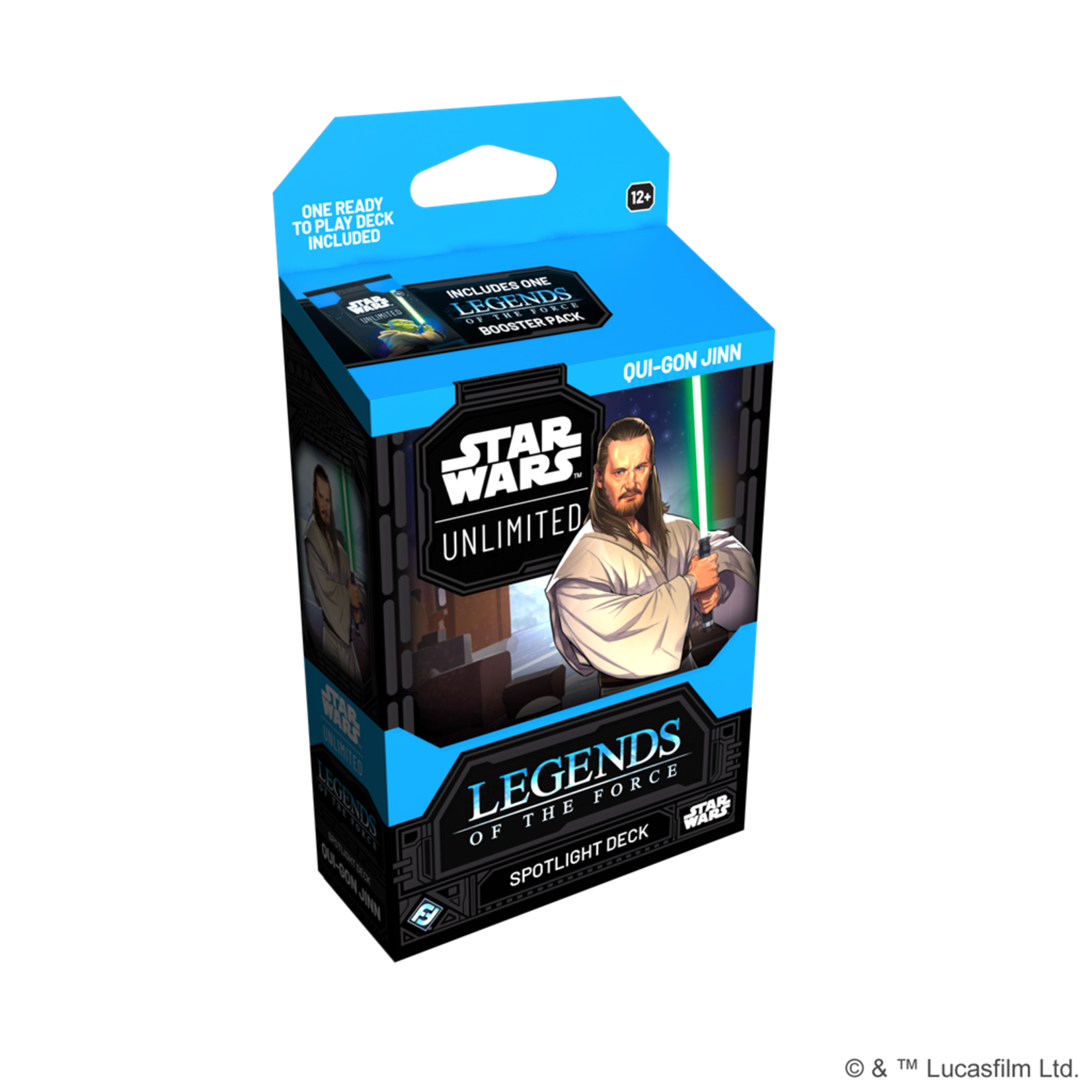 Fantasy Flight Games SWU: Legends of the Force Qui-Gon Jinn Spotlight Deck (EN)