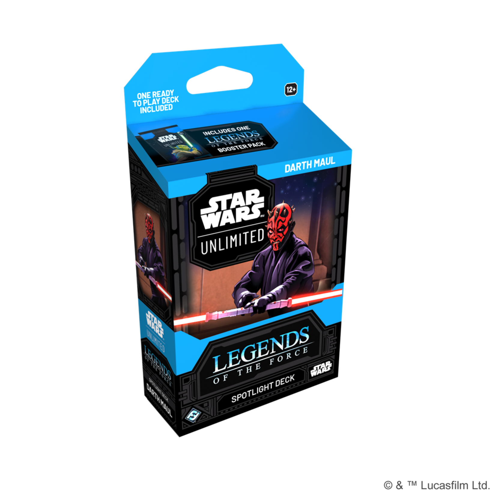 Fantasy Flight Games SWU: Legends of the Force Darth Maul Spotlight Deck (EN)