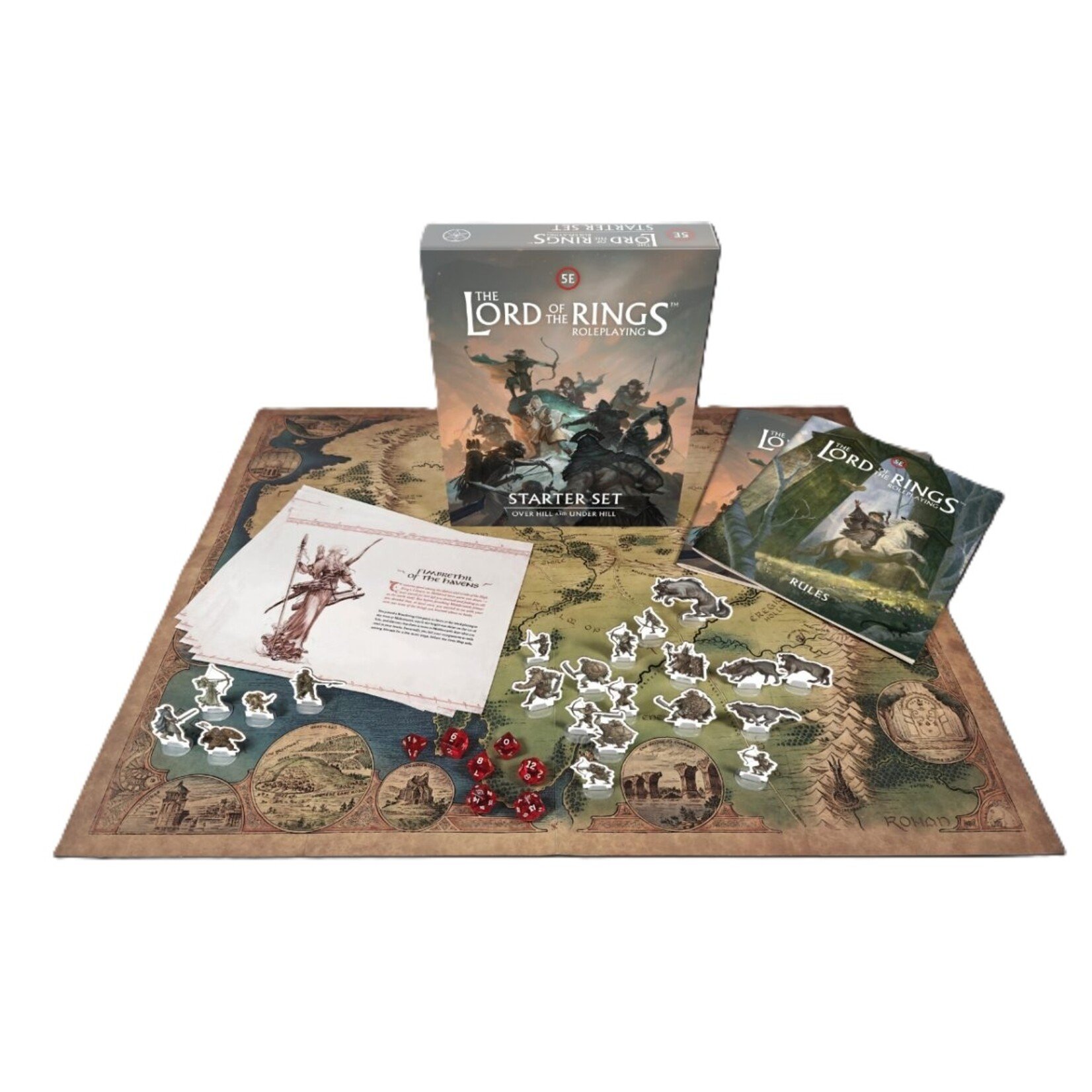 Free League Publishing The Lord of the Rings RPG (5E) Starter Set (EN)