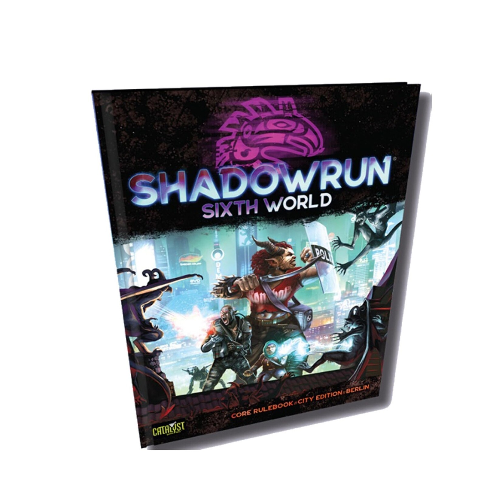 Catalyst Game Labs Shadowrun Sixth World Core Rulebook City Edition Berlin (EN)