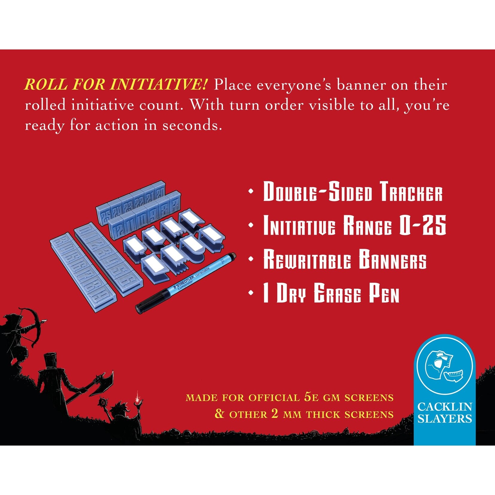 Cacklin Slayers RPG Initiative Tracker