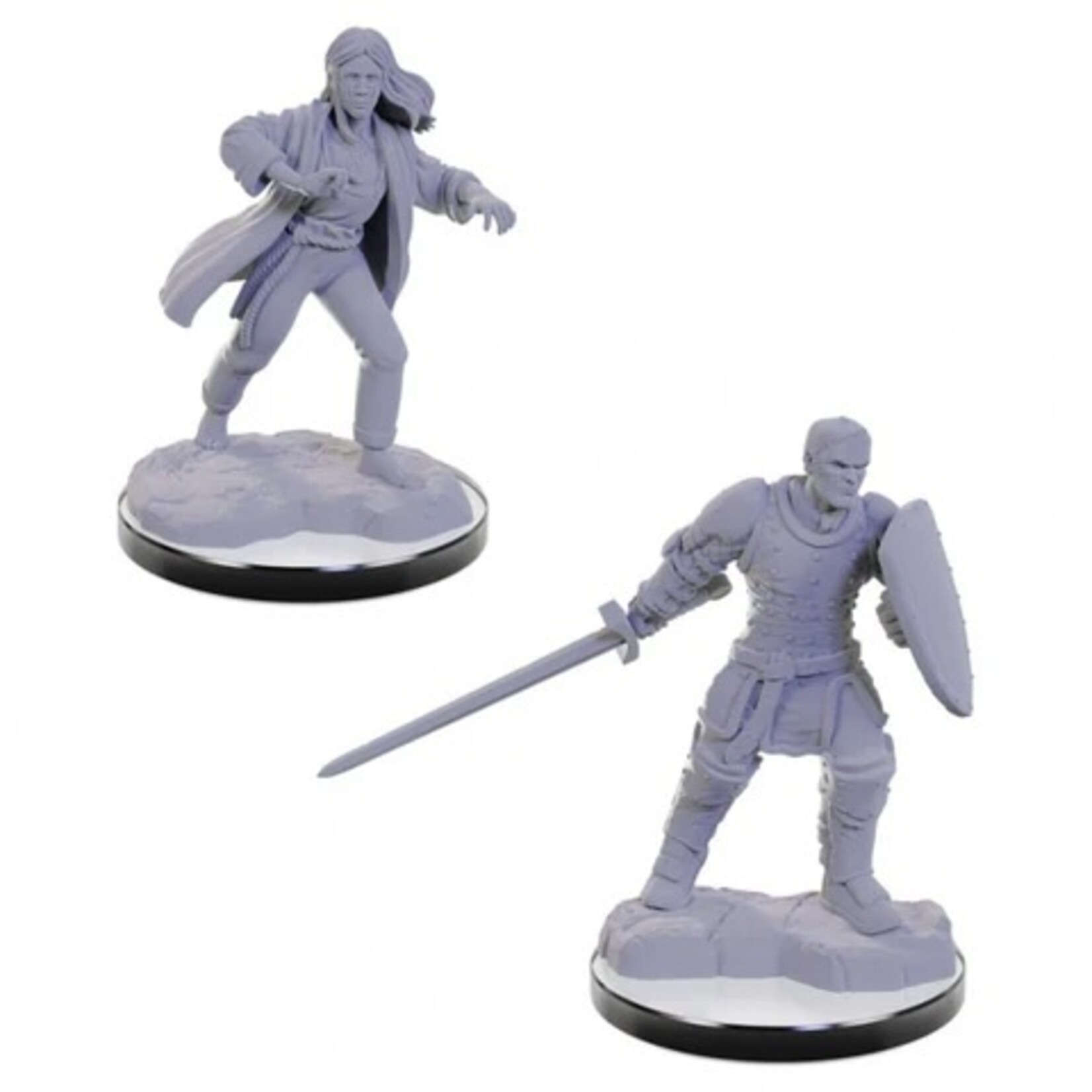 Wizkids D&D Nolzur's Marvelous Miniatures Reborn Paladin & Warlock