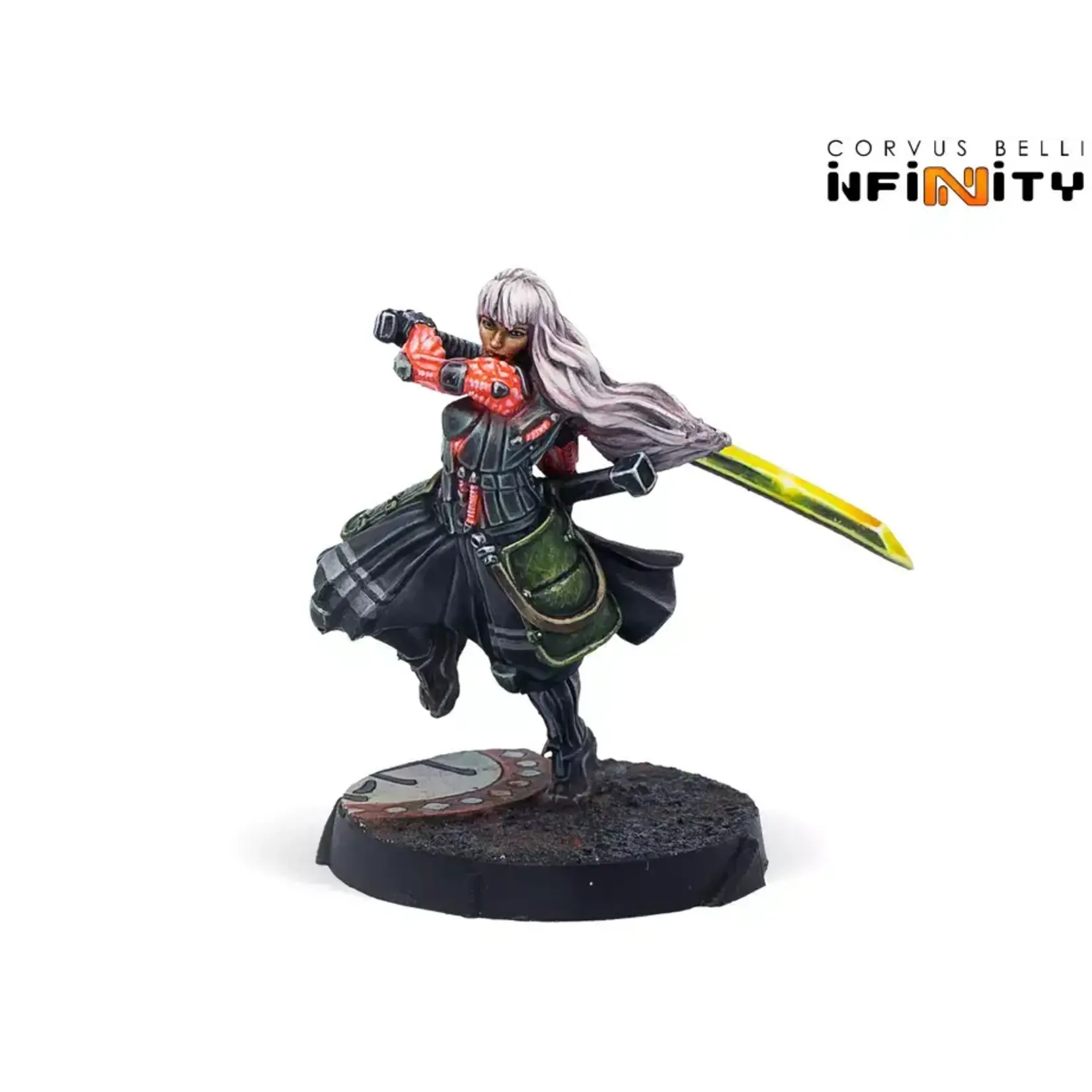 Corvus Belli JSA hero, Shinobu Kitsune (Monofilament CCW)