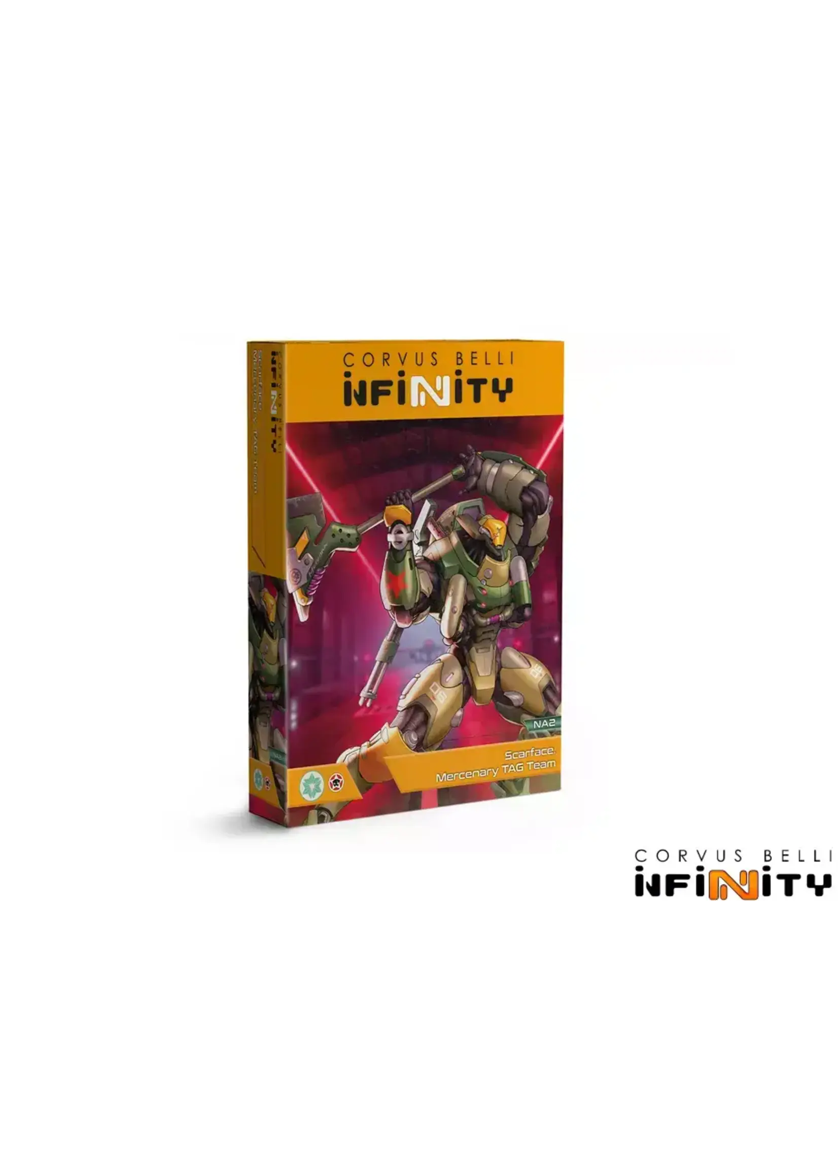 Corvus Belli NA2 Scarface & Cordelia Mercenary Armored Team