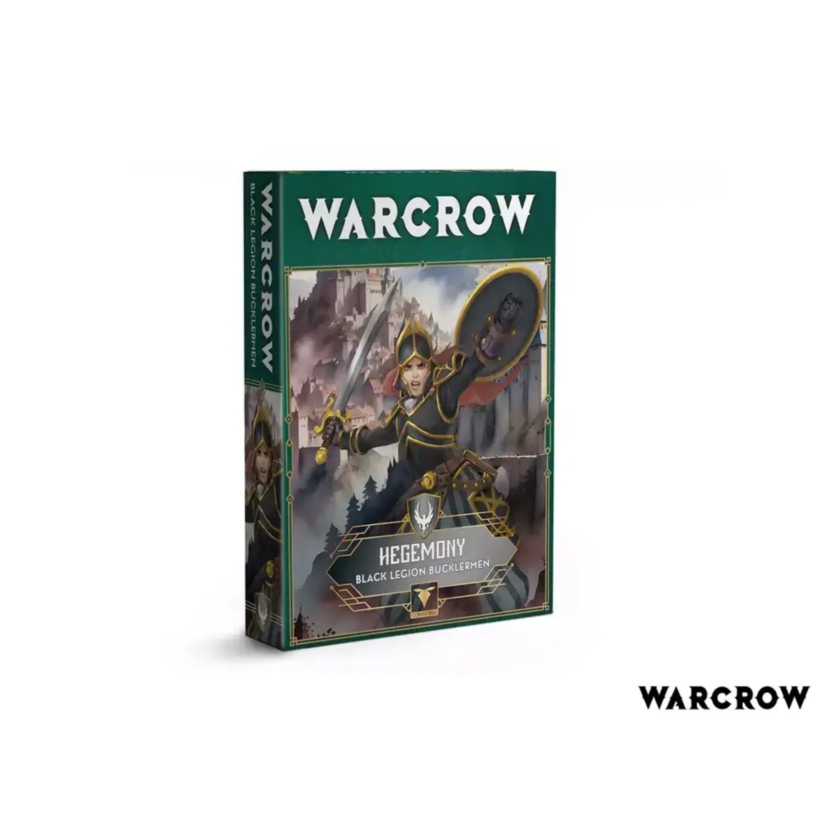 Corvus Belli Warcrow: Hegemony Black Legion Bucklermen