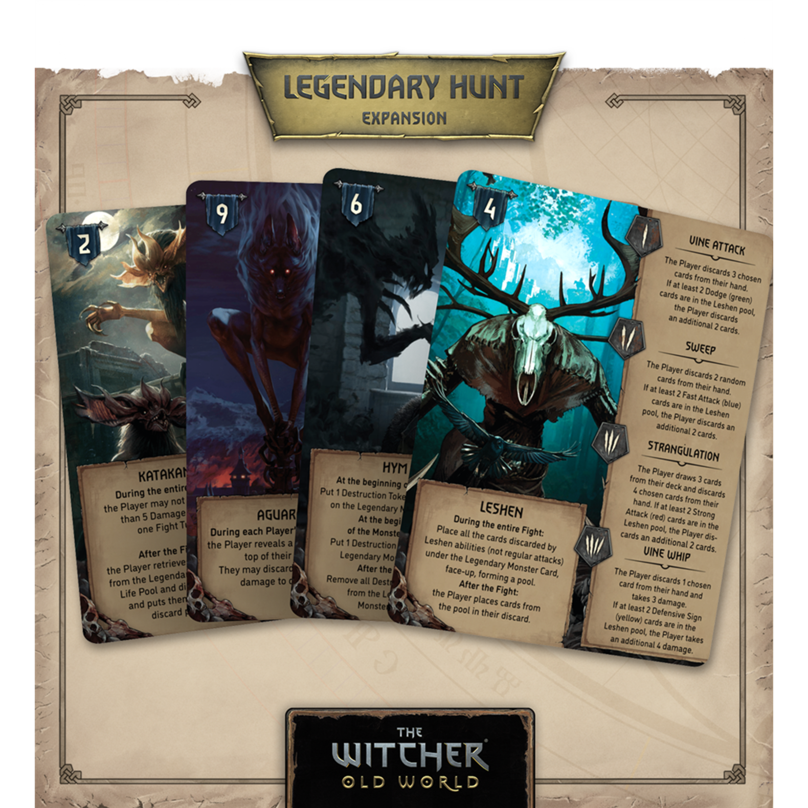 Go On Board The Witcher Path of Destiny: Legendary Monsters (EN)