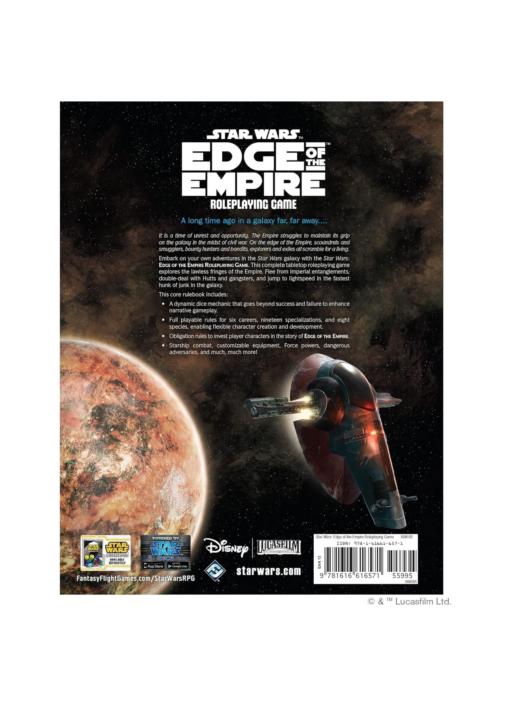 EDGE Studio Star Wars RPG Edge of the Empire Core Rulebook (EN)