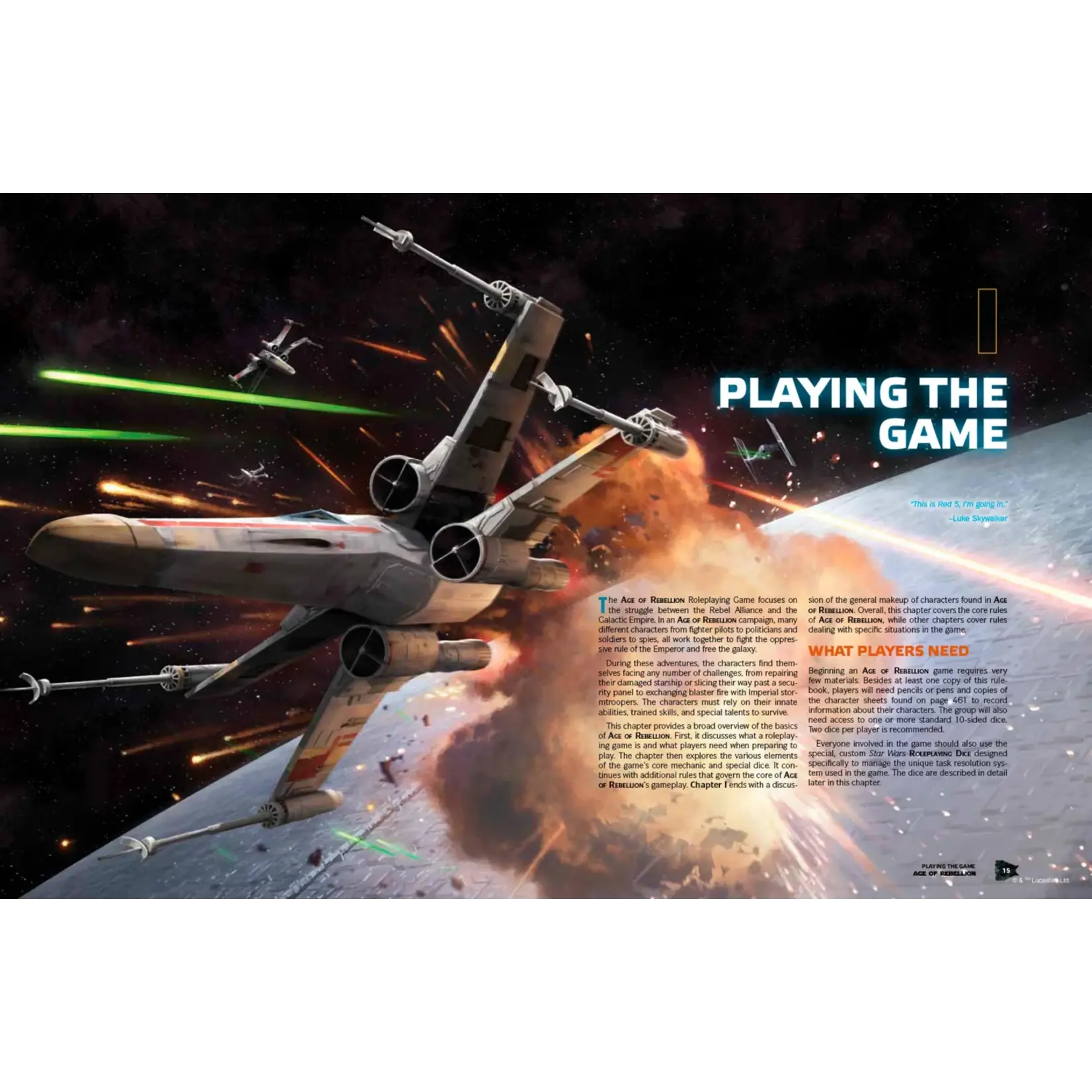 EDGE Studio Star Wars RPG Age of Rebellion - Core Rulebook (EN)