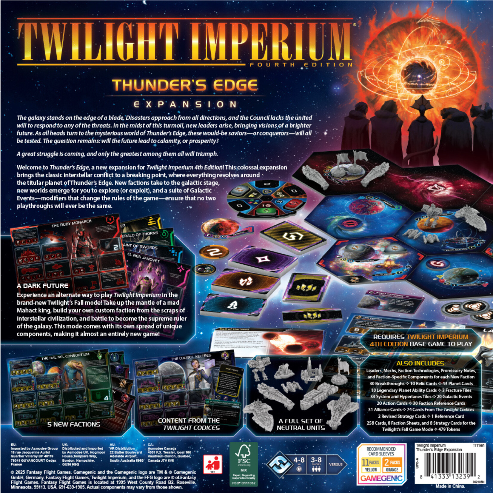 Fantasy Flight Games Twilight Imperium 4th: Thunder's Edge (EN)