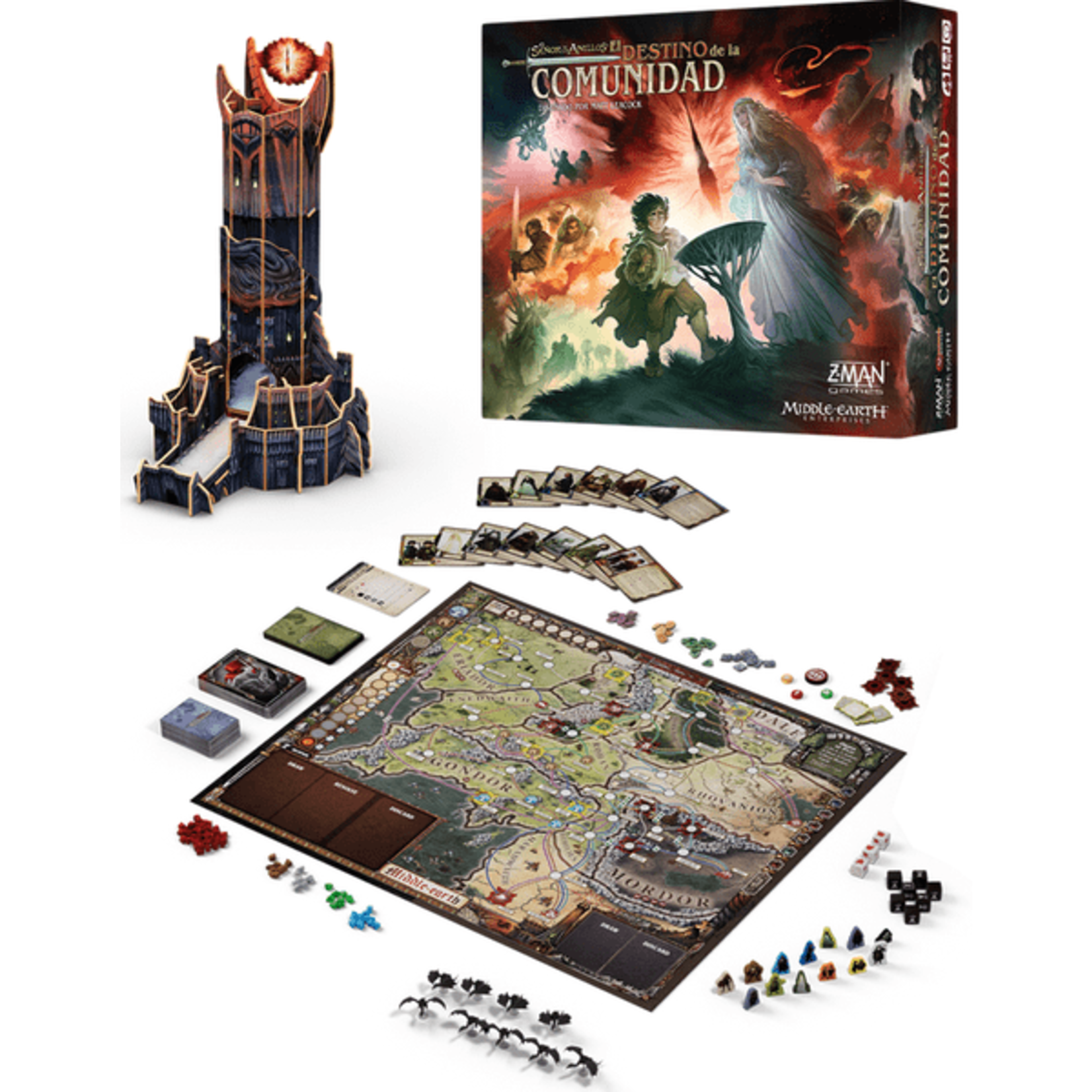 Z-Man Games LOTR Fate of the Fellowship - Pandemic System Game (EN)
