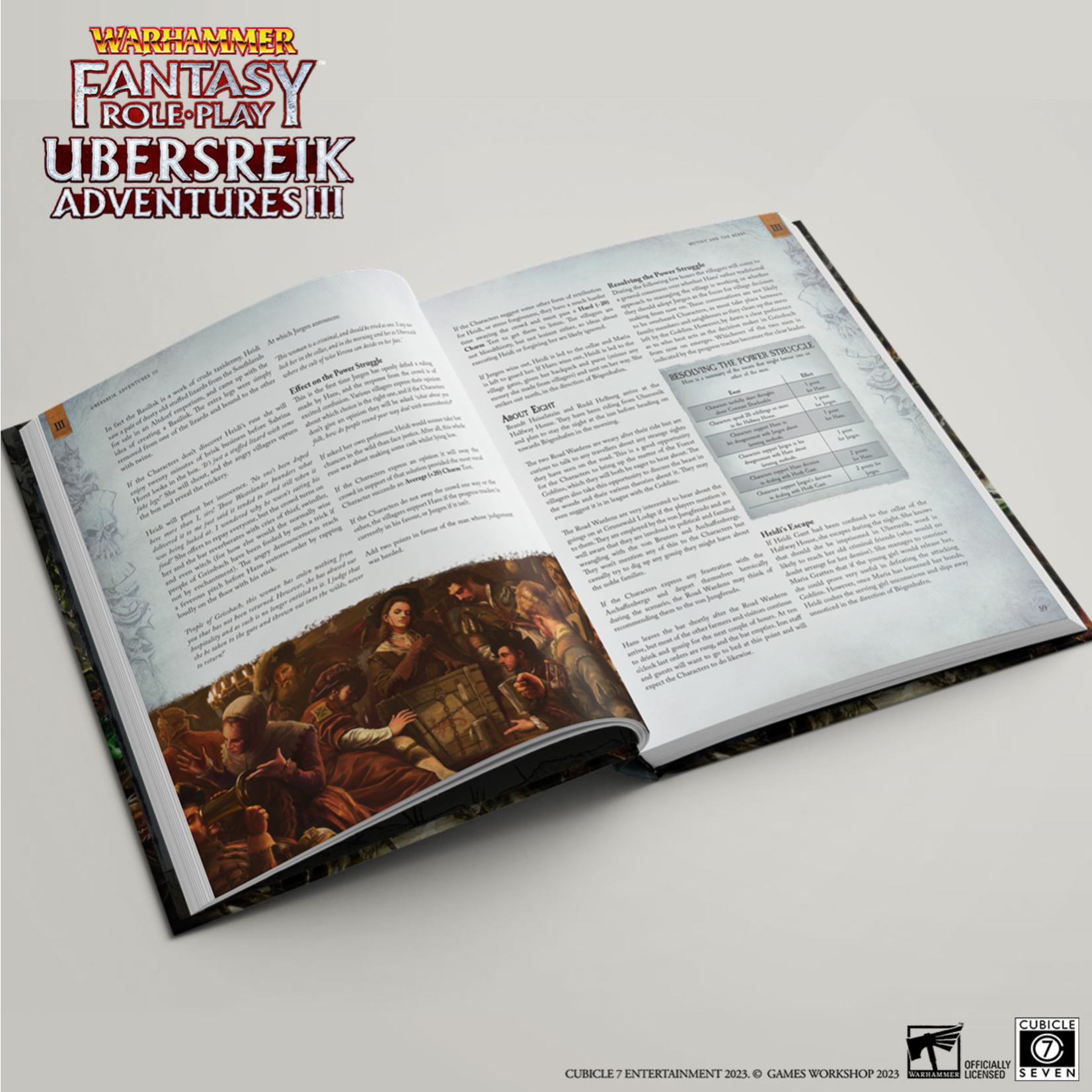 Cubicle 7 Warhammer FRP - Ubersreik Adventures 3 (EN)