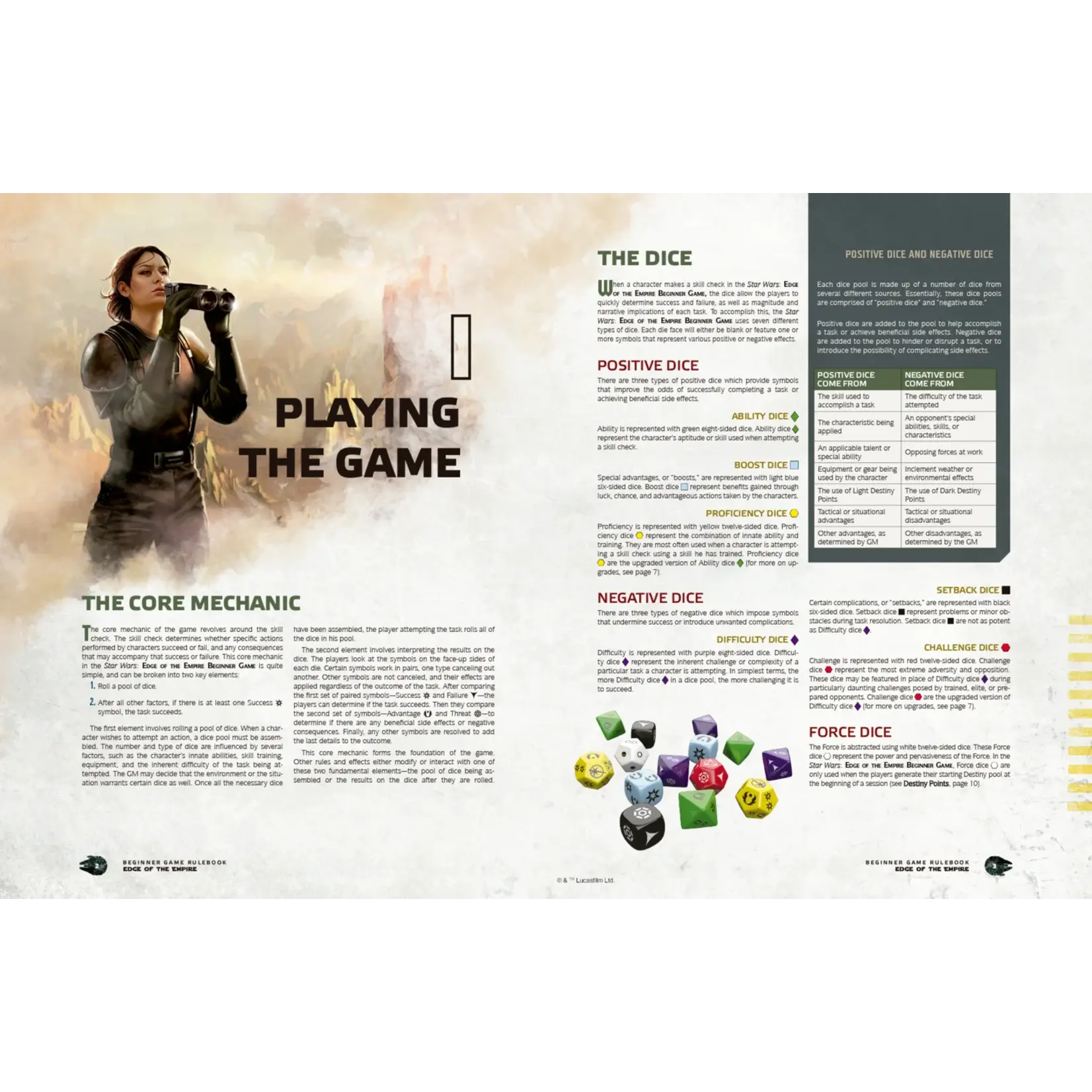 EDGE Studio Star Wars RPG Edge of the Empire - Beginner Game (EN)