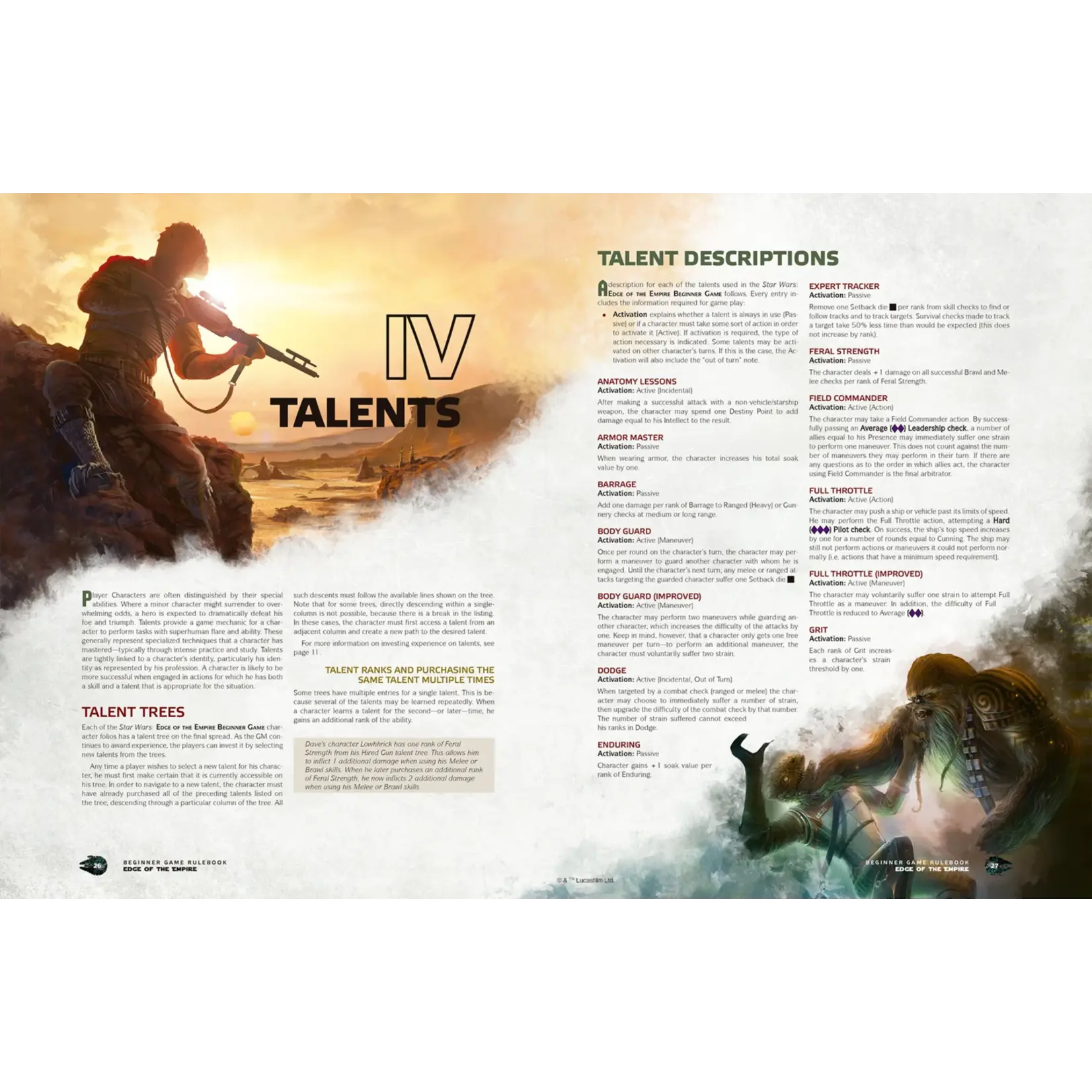 EDGE Studio Star Wars RPG Edge of the Empire - Beginner Game (EN)