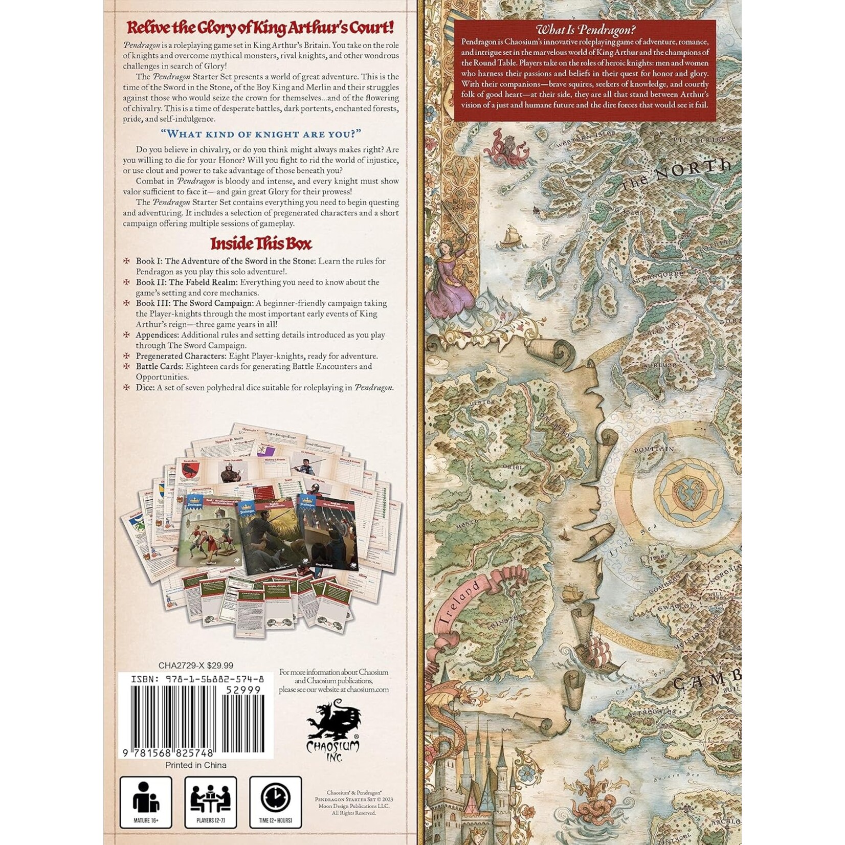 Chaosium Pendragon RPG Starter Set (EN)