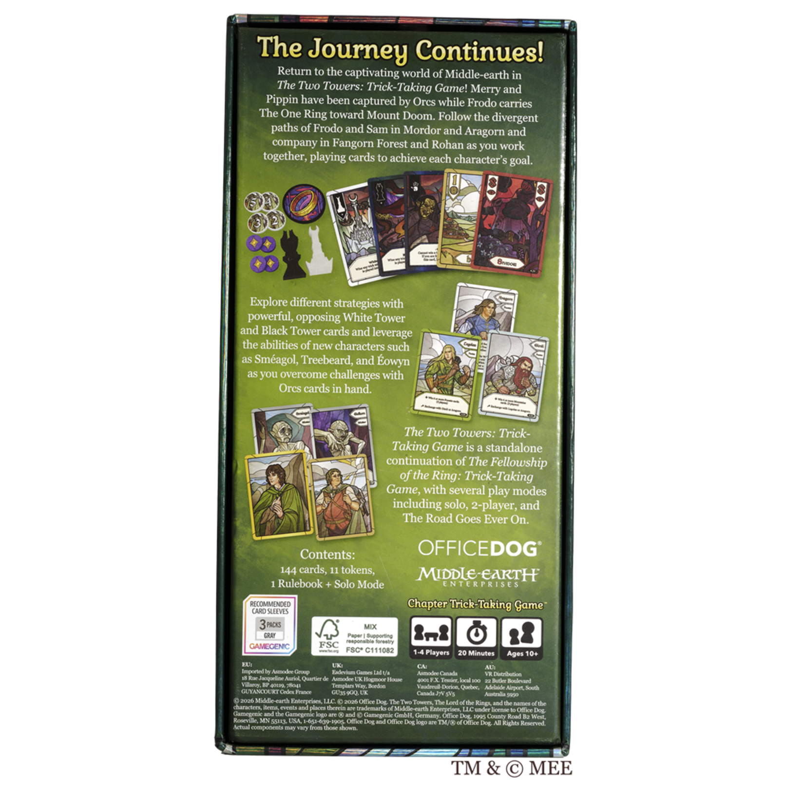 Office Dog The Two Towers Trick Taking Game (EN) (Pre-order)