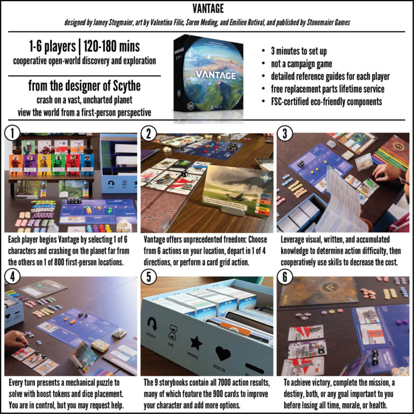 Stonemaier Games Vantage (EN)