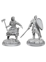 Wizkids D&D Nolzur's Marvelous Miniatures Human Fighters