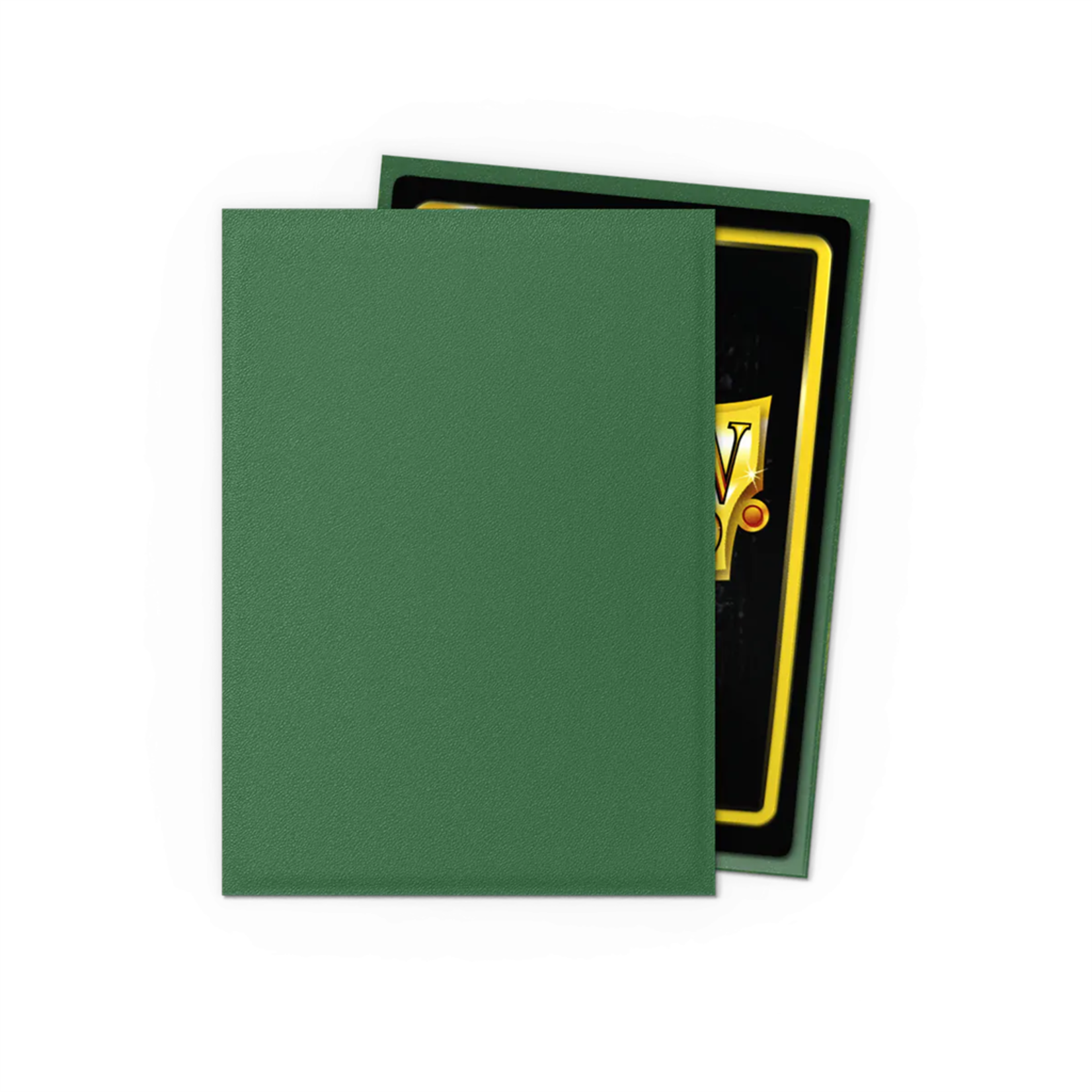 Dragonshield Dragonshield 100 Box Sleeves Non-Glare Matte Forest Green