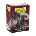 Dragonshield Dragonshield 100 Box Sleeves Non-Glare Matte Blood Red