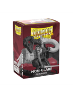 Dragonshield Dragonshield 100 Box Sleeves Non-Glare Matte Blood Red