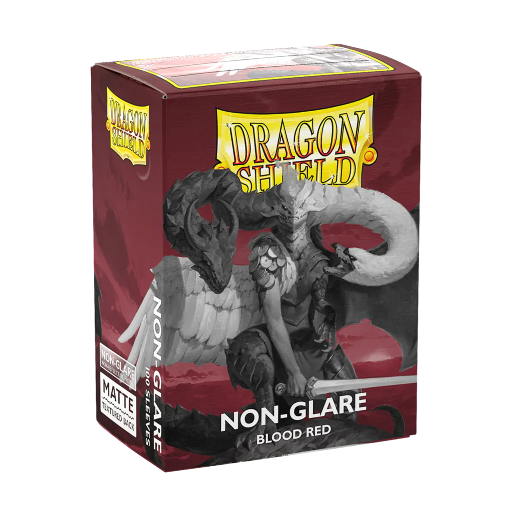 Dragonshield Dragonshield 100 Box Sleeves Non-Glare Matte Blood Red