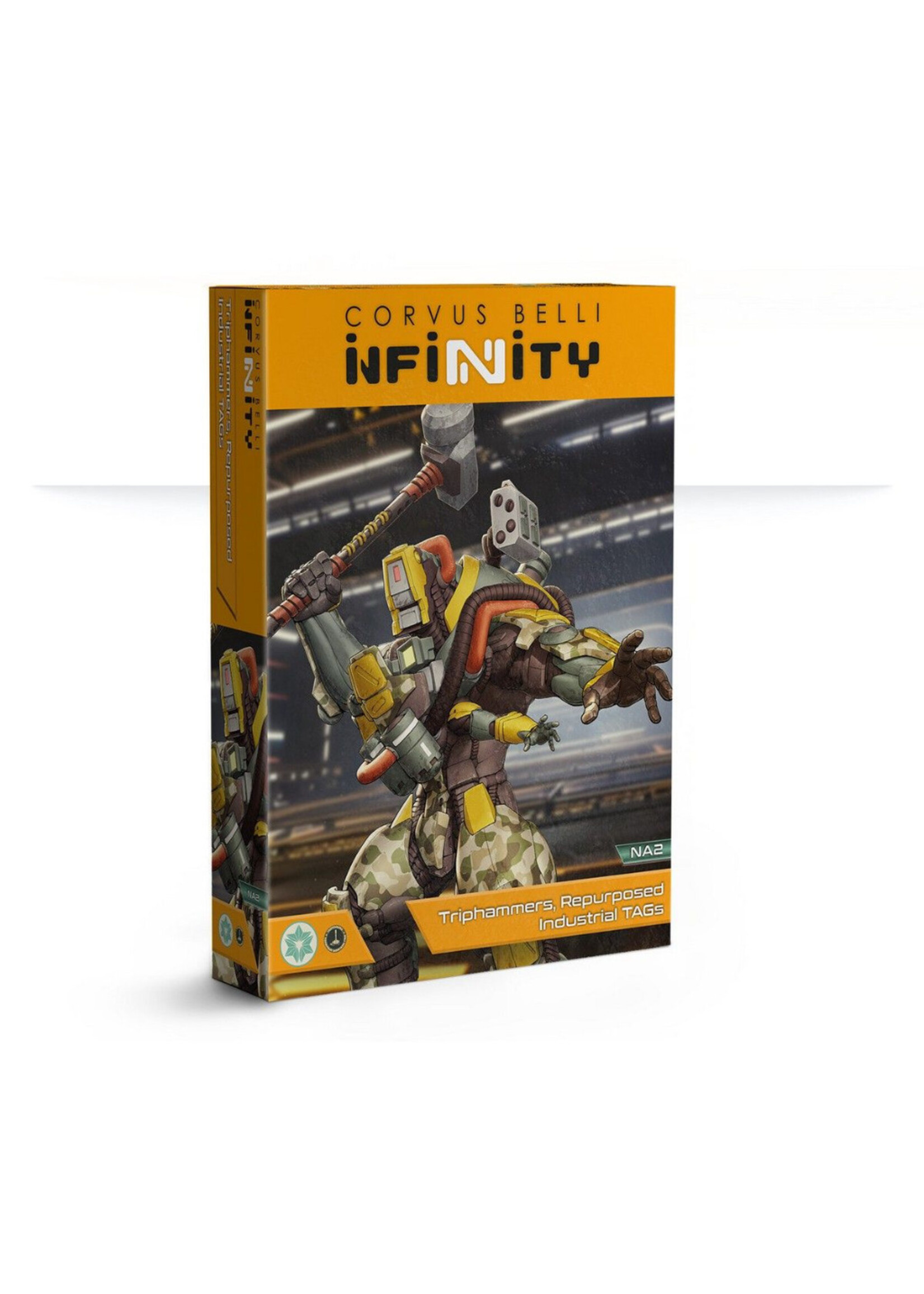 Corvus Belli NA2 Triphammers, Repurposed Industrial TAGs
