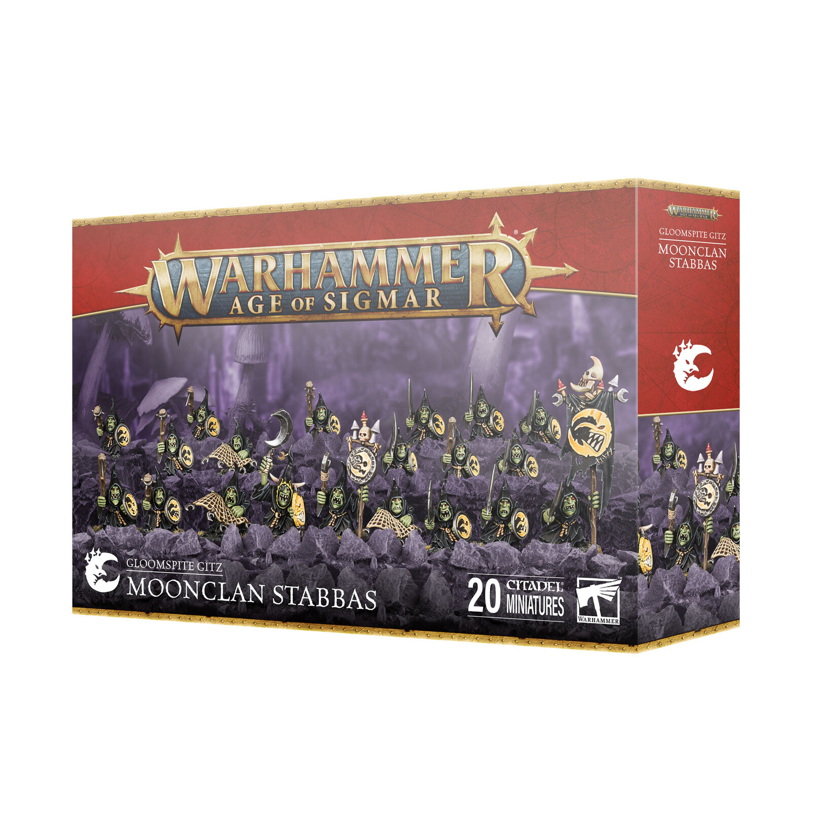 Games Workshop Gloomspite Gitz  Moonclan Stabbas / Shootas