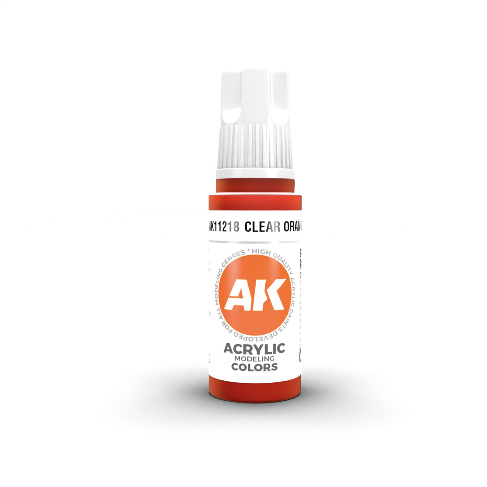 AK Interactive AK 3rd Gen Acrylics: Clear Orange (17ml)
