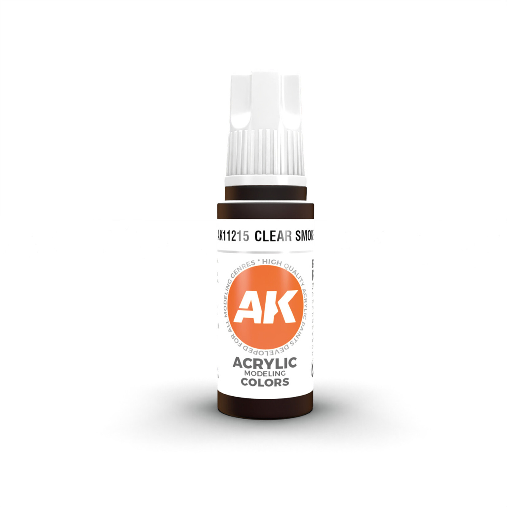 AK Interactive AK 3rd Gen Acrylics: Clear Smoke (17ml)
