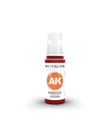 AK Interactive AK 3rd Gen Acrylics: Clear Red (17ml) **