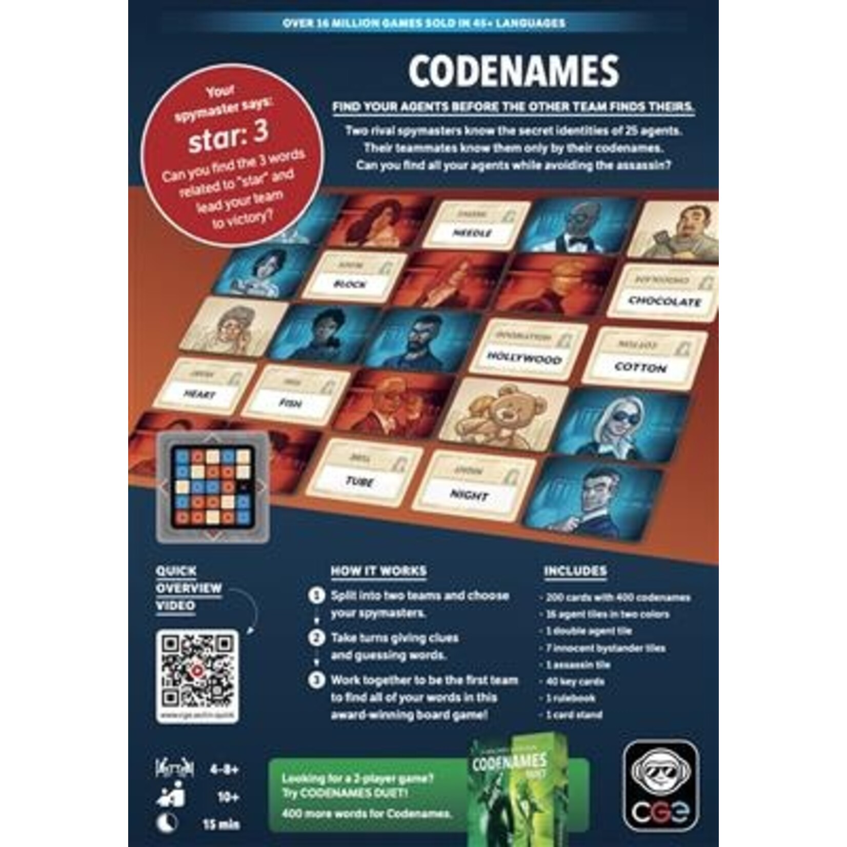 Czech Games Codenames 2025 (EN)