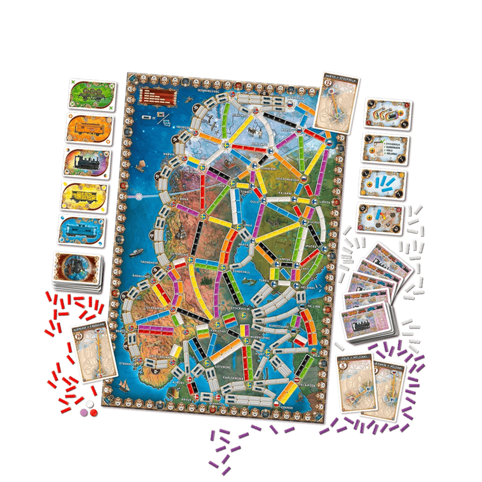 Days of Wonder Ticket to Ride Northern Lights (NL)