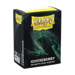 Dragonshield Dragonshield 100 Box Dual Matte Sleeves 'Gooseberry'