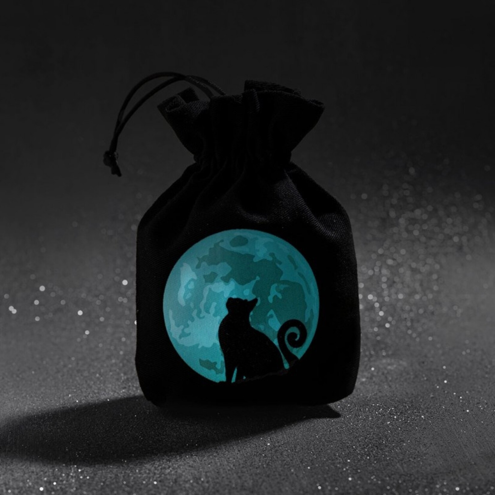 Q-Workshop CATS Dice Pouch: The Mooncat