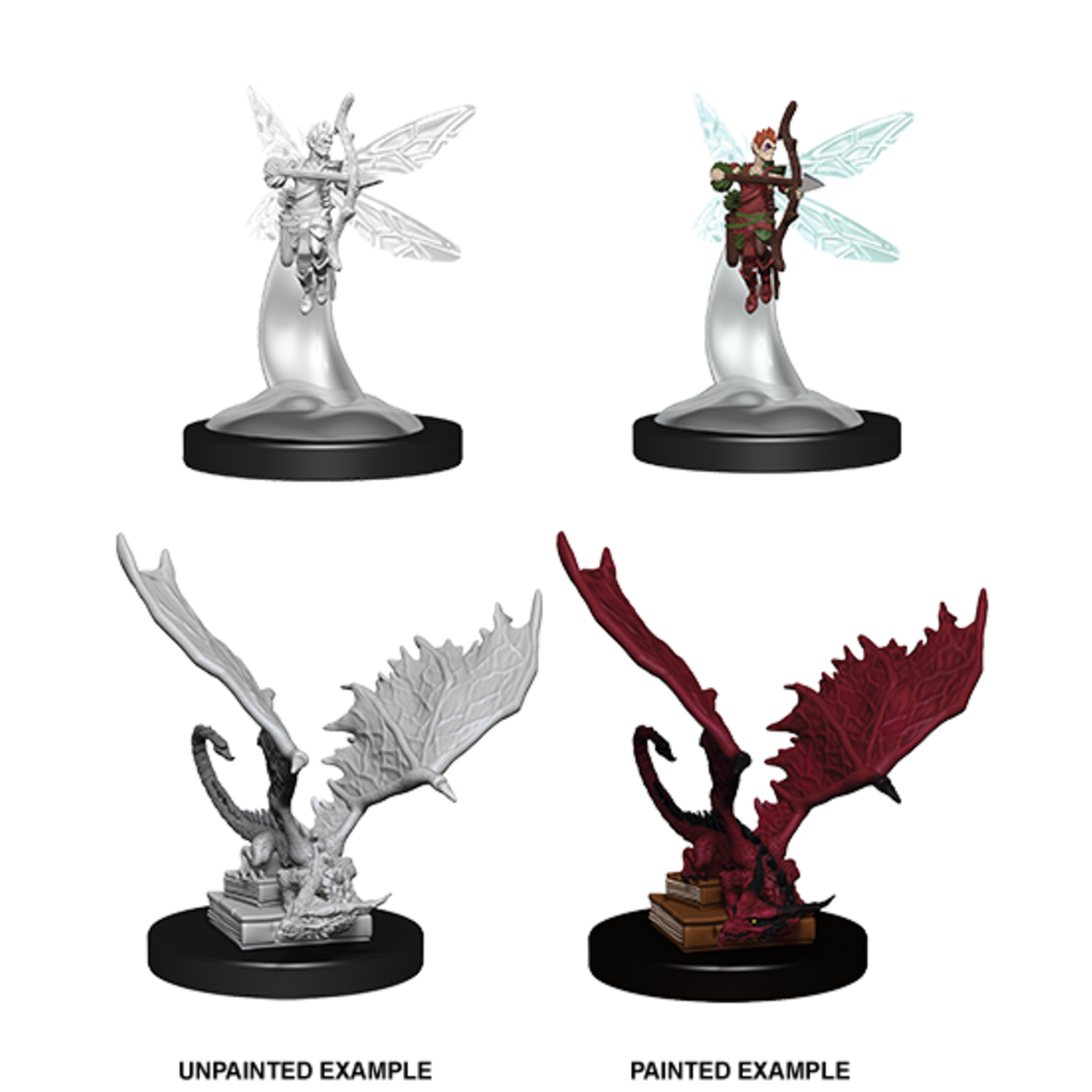 Wizkids D&D Nolzur's Marvelous Miniatures Pseudodragon and Sprite