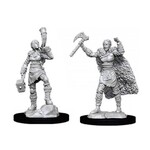 Wizkids D&D Nolzur's Marvelous Miniatures Human Barbarian Female 2
