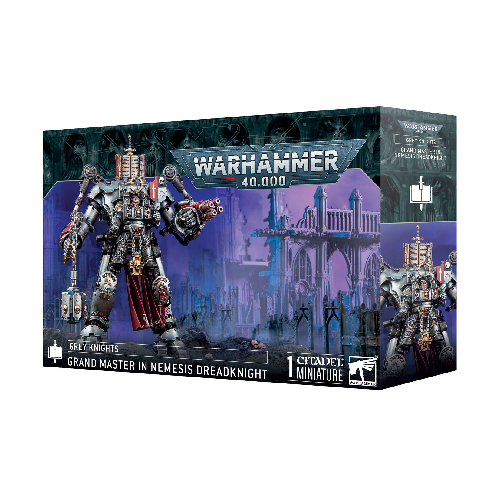 Games Workshop Grey Knights Grand Master in Nemesis Dreadknight