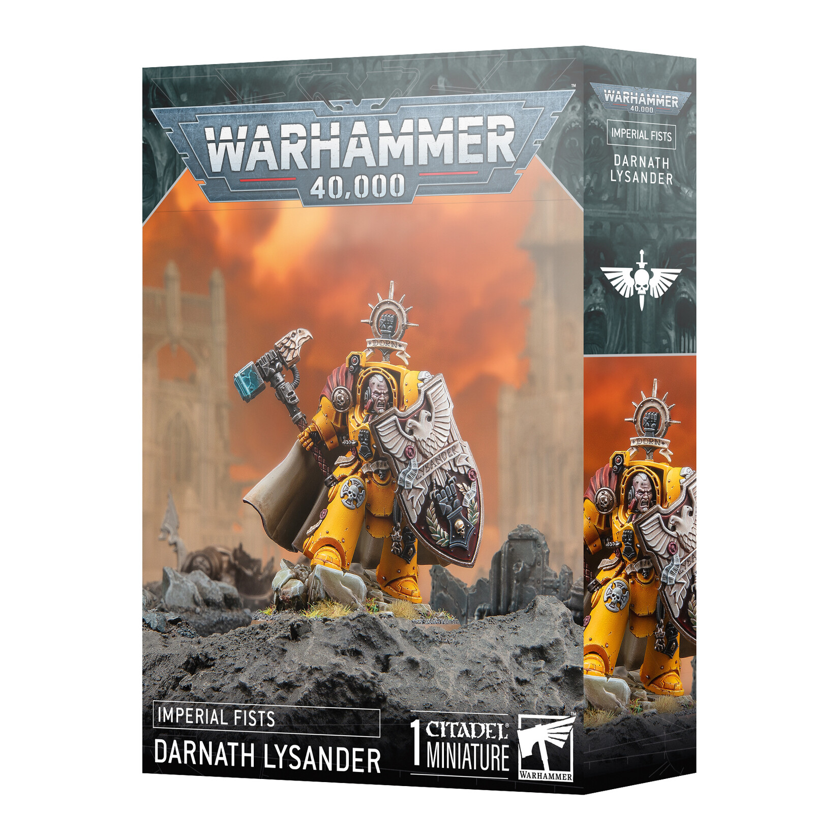 Games Workshop Space Marines Imperial Fists Darnath Lysander