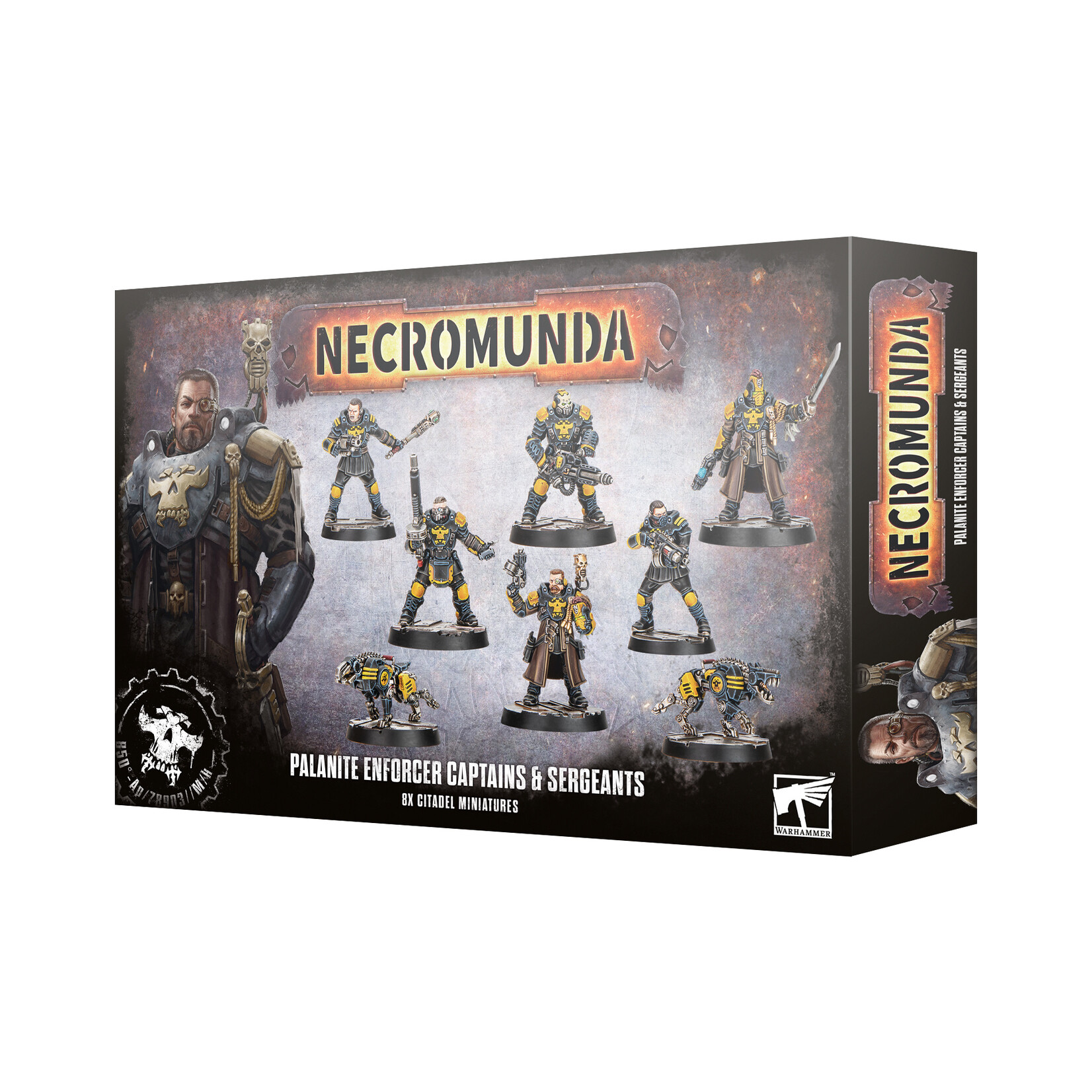 Games Workshop Necromunda Palanite Enforcer Captains & Sergeants