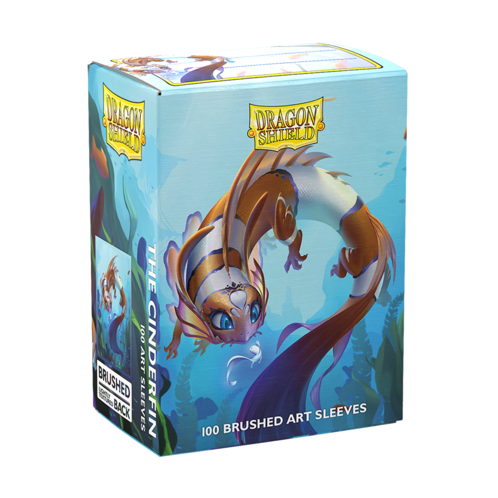 Dragonshield Dragonshield 100 Box Brushed Art Sleeves Cinderfin