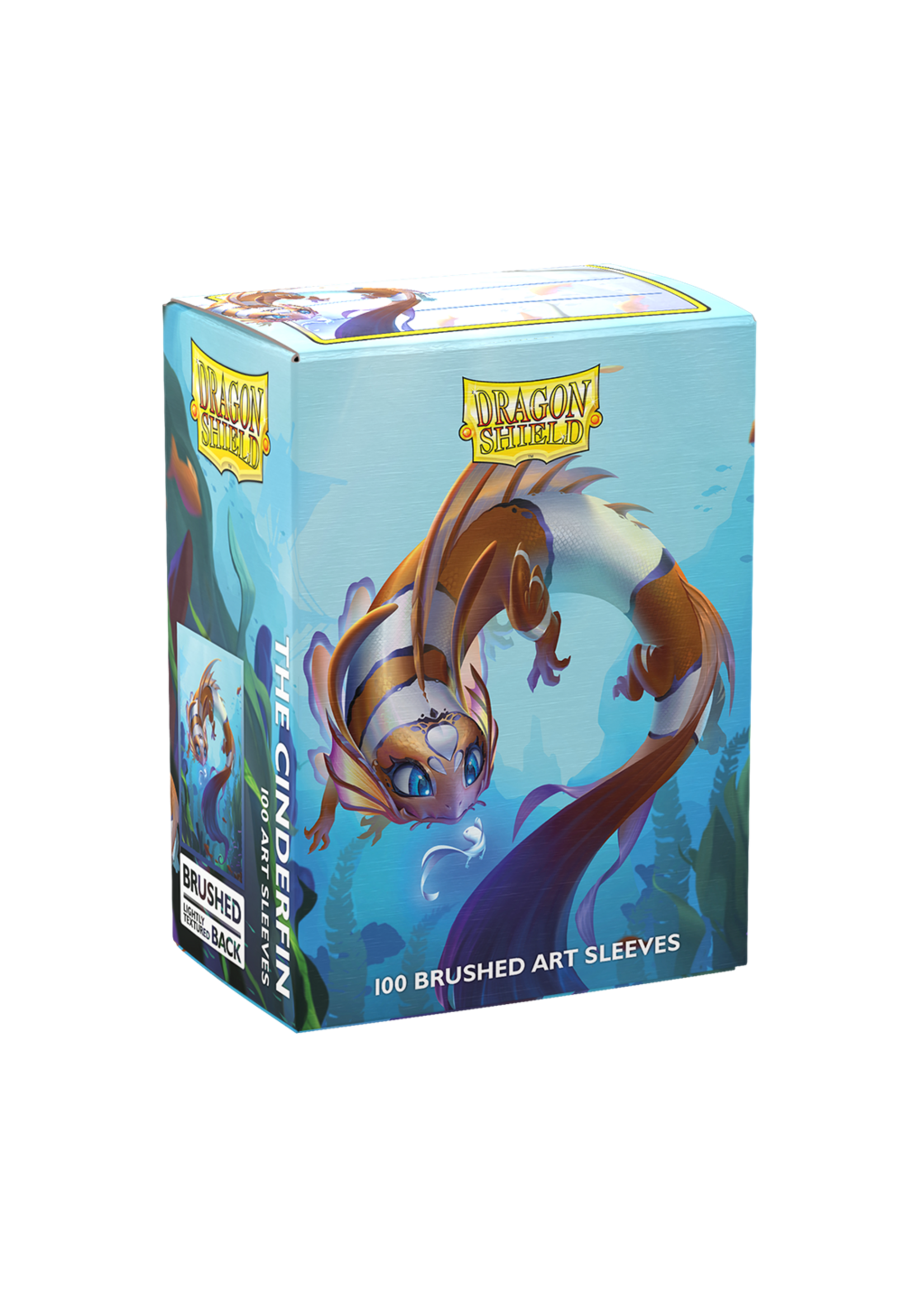 Dragonshield Dragonshield 100 Box Brushed Art Sleeves Cinderfin