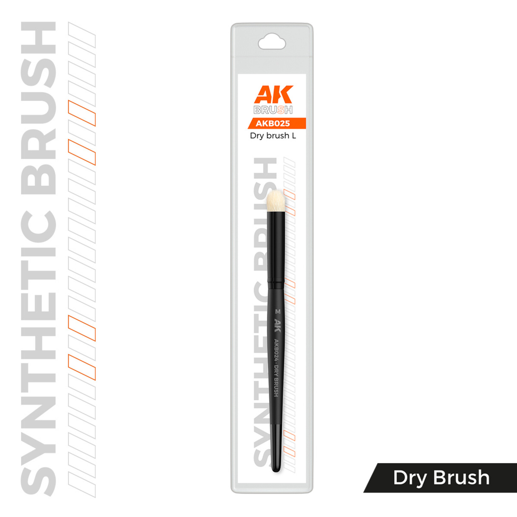 AK Interactive AK Synthetic Dry Brush Large