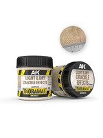 AK Interactive AK Terrains Light & Dry Crackle Effects 100ml **