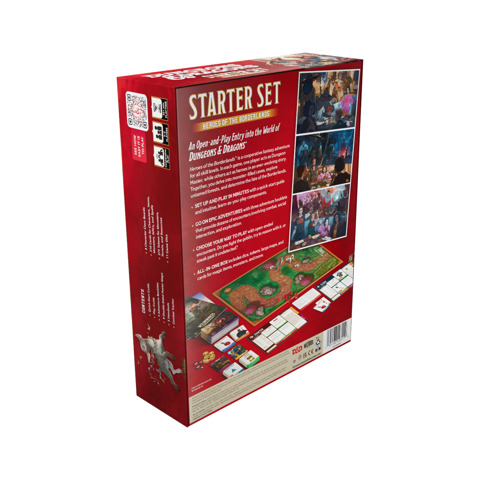 Wizards of the Coast D&D 5.0 2024 Heroes of the Borderlands Starter Set (EN)