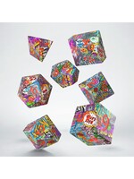 Q-Workshop Full Art Dice Set - Graffiti