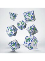 Q-Workshop Full Art Dice Set - Porcelain