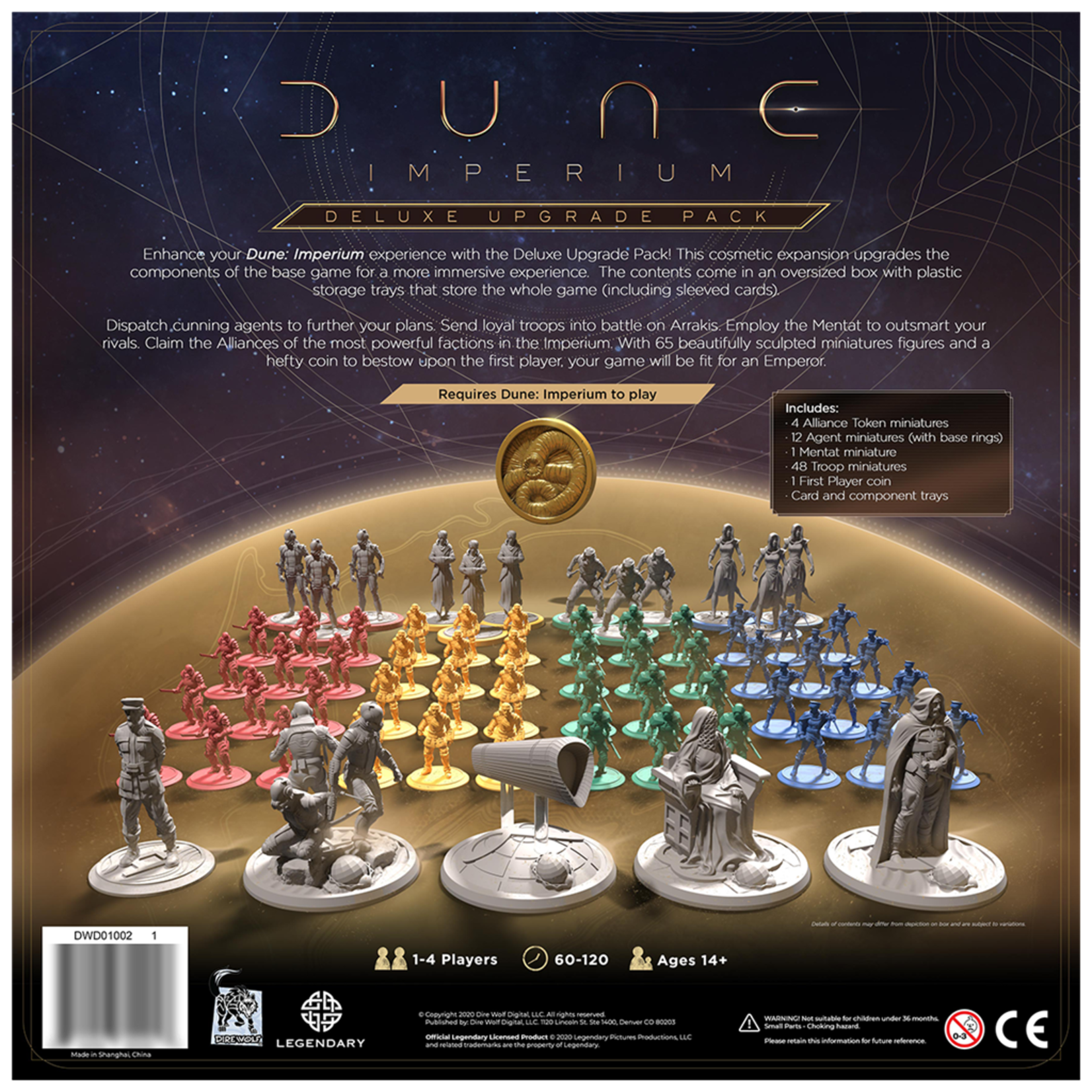 Dire Wolf Dune Imperium: Deluxe Upgrade Pack (EN)